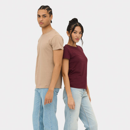 PIONEER - Women's Round-Neck Fitted Jersey T-Shirt