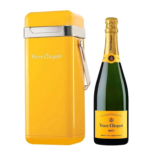 Veuve - Clicquot Champagne Brut Yellow Label With Smeg Fridge Gift Box
