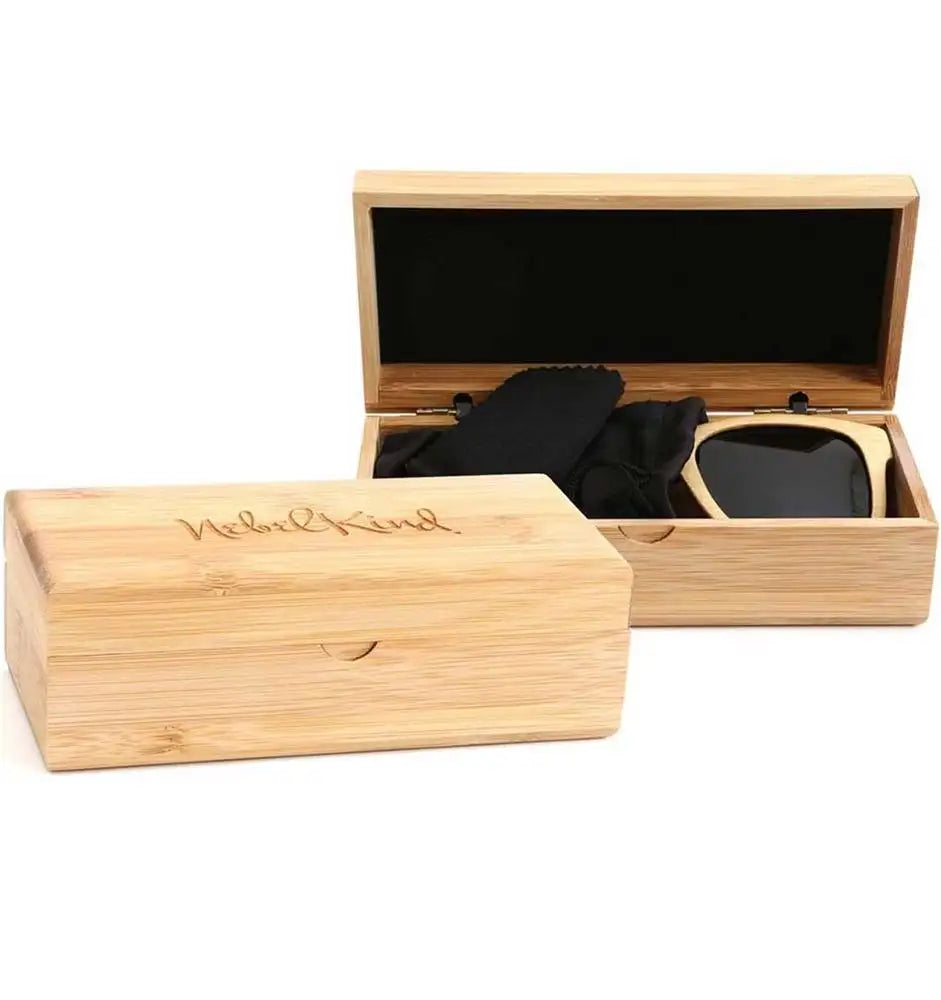 WOODSIE - Bamboo Wood Sunglasses Case