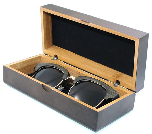 WOODSIE - Bamboo Wood Sunglasses Case