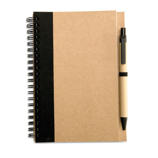 SONORA PLUS - B6 recycled notebook with pen