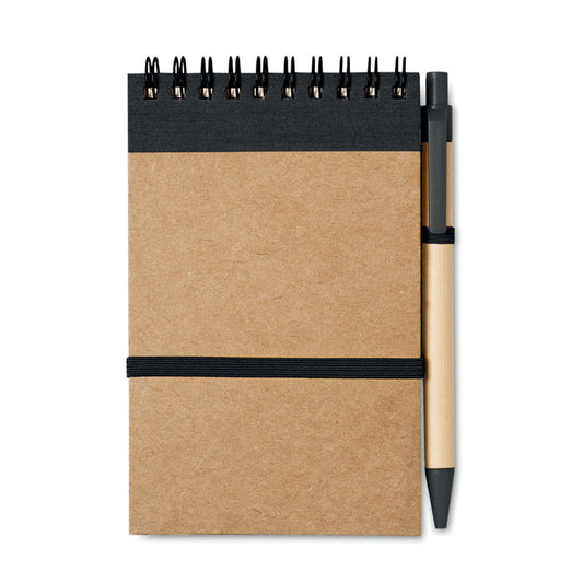 SONORA - A6 recycled notepad with pen