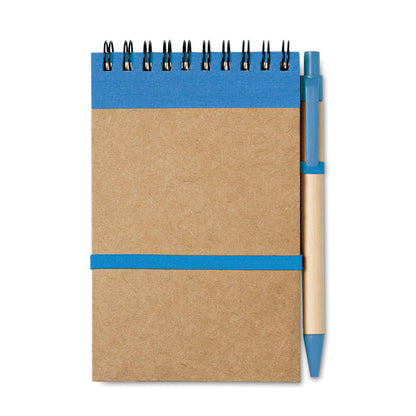 SONORA - A6 recycled notepad with pen