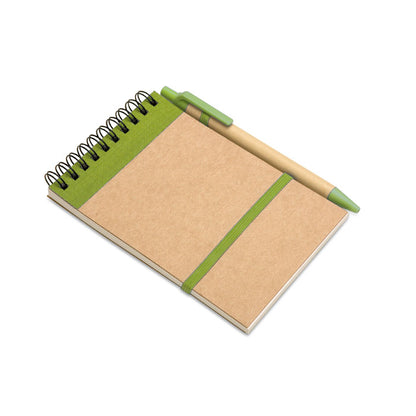 SONORA - A6 recycled notepad with pen