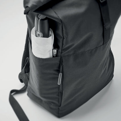 VALLEY ROLLPACK - 300D RPET rolltop backpack