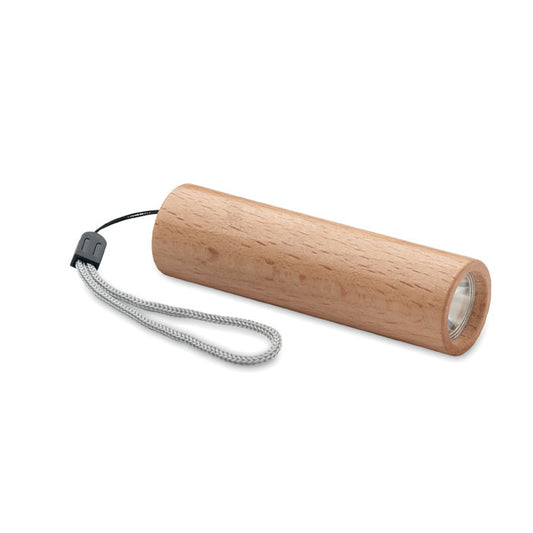 LITE - Beech wood rechargeable flashlight