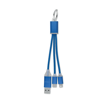 BLUE - 4 in 1 charging cable type C