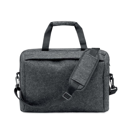 PLANA - 15 inch RPET felt laptop bag