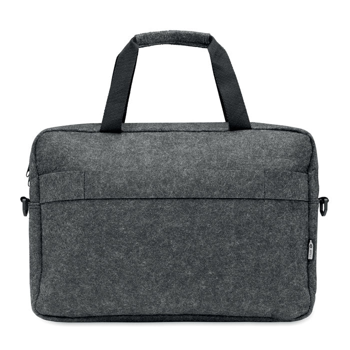 PLANA - 15 inch RPET felt laptop bag