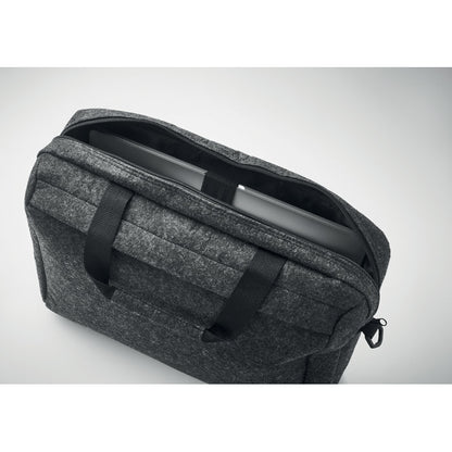 PLANA - 15 inch RPET felt laptop bag