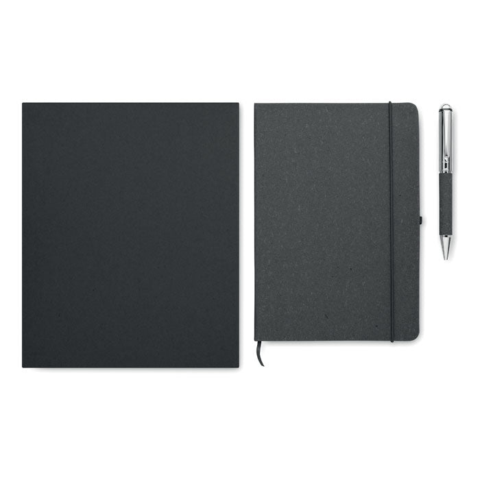 ELEGANOTE - Recycled leather notebook set