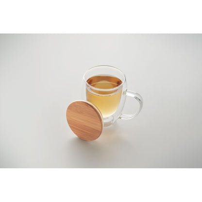 TIROL - Double wall borosilicate mug