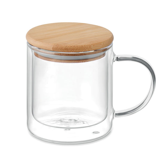 FARBI - Double wall borosilicate mug