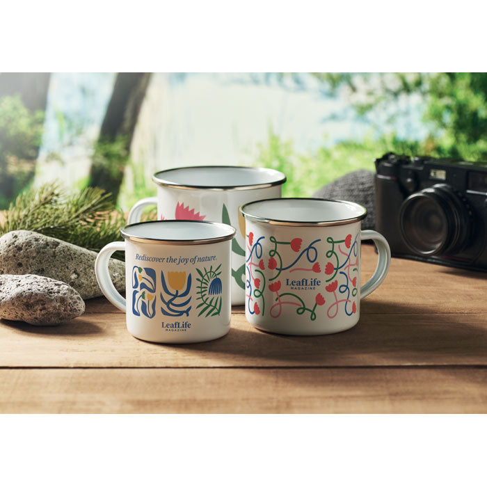 PLATEADO S - Enamel layer sublimation mug