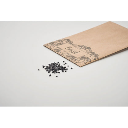 BASILOP - Basil seeds in craft envelope