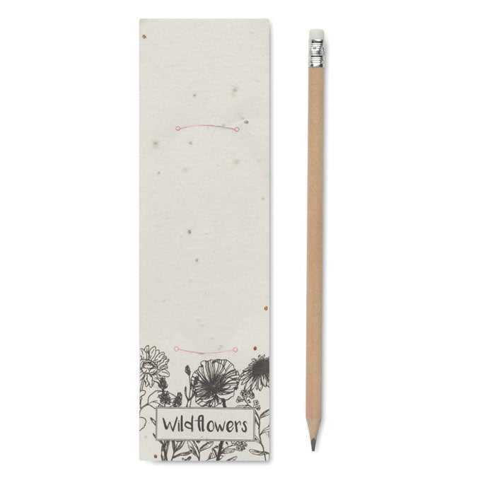 PENSEED - Natural pencil in seeded pouch