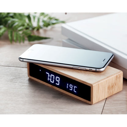 MORO - Wireless charger in bamboo 5W