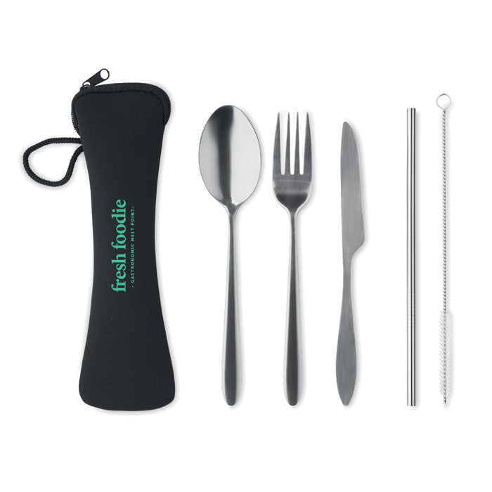 5 SERVICE - Cutlery set stainless steel