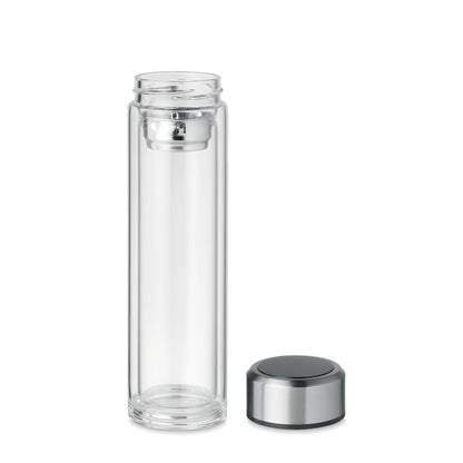 POLE GLASS - Bottle with touch thermometer