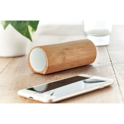 SPEAKBOX - Wireless bamboo speaker 2x5W