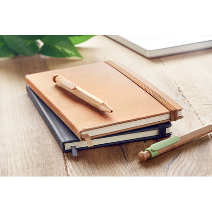 BAOBAB - Recycled PU A5 lined notebook