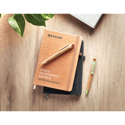 BAOBAB - Recycled PU A5 lined notebook