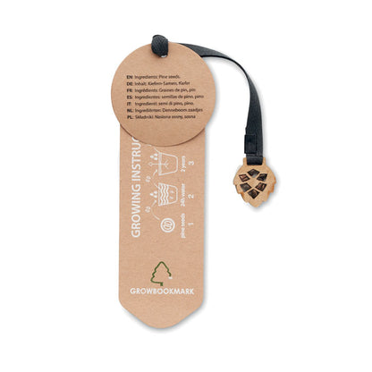 GROWBOOKMARK™ - Pine tree bookmark