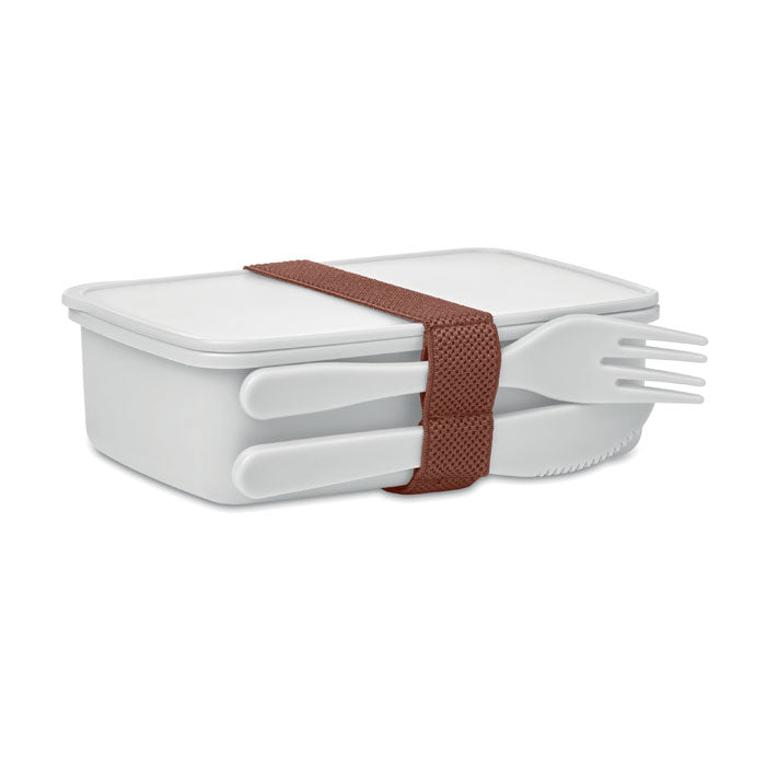 SUNDAY - Lunch box with cutlery