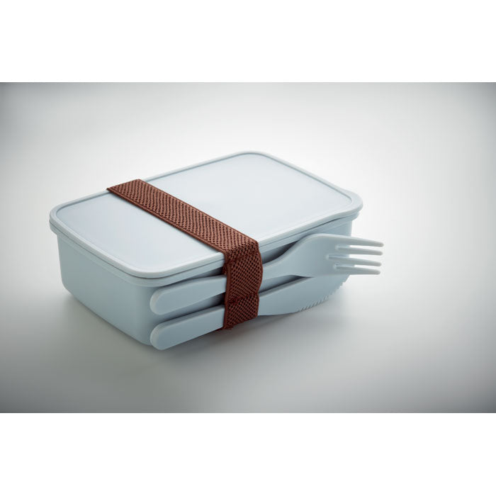 SUNDAY - Lunch box with cutlery