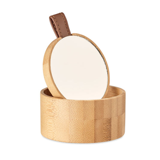 TREASURE - Bamboo mirror jewellery box