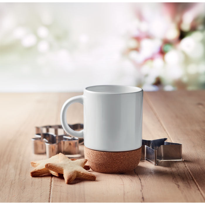 SUBCORK - Sublimation mug with cork base