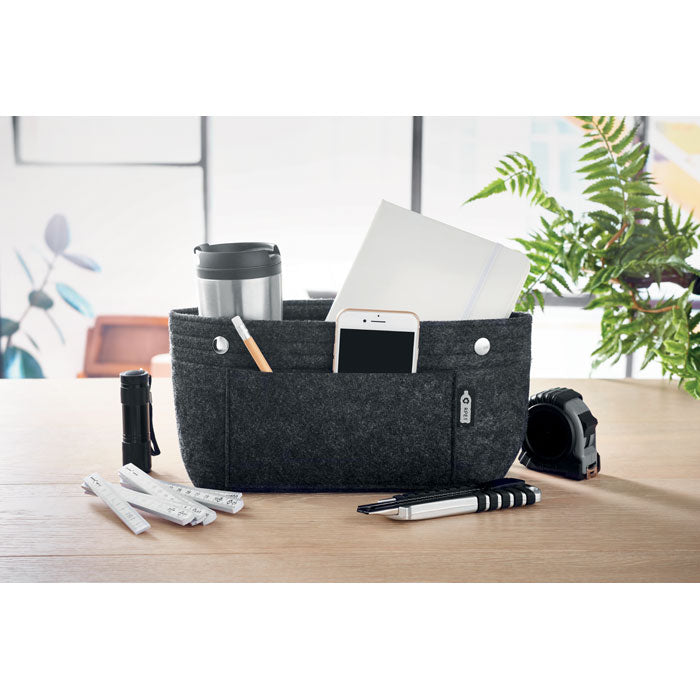 NAZER - RPET felt travel organizer