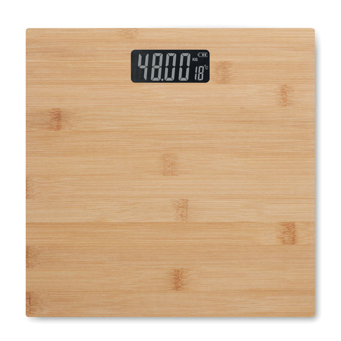 PESA SCALE - Bamboo bathroom scale