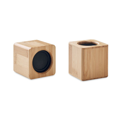 AUDIO SET - Set of Bamboo wireless speaker