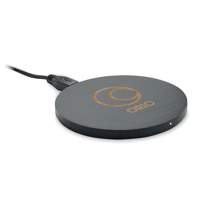 RUNDO + - Wireless charger bamboo 10W