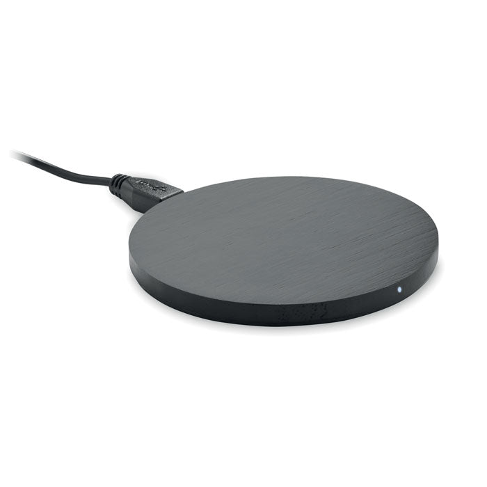 RUNDO + - Wireless charger bamboo 10W