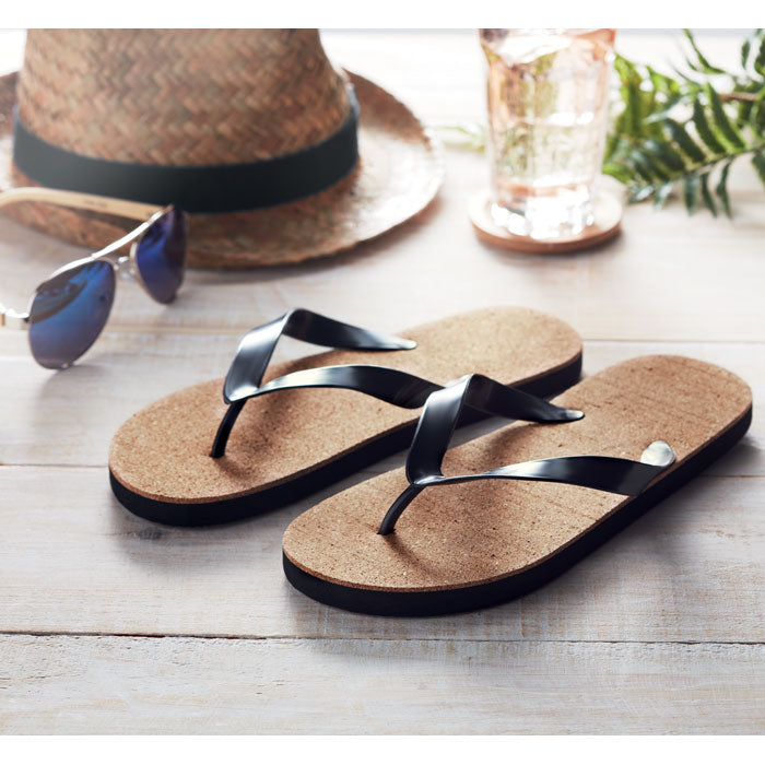 BOMBAI - Cork beach sandals