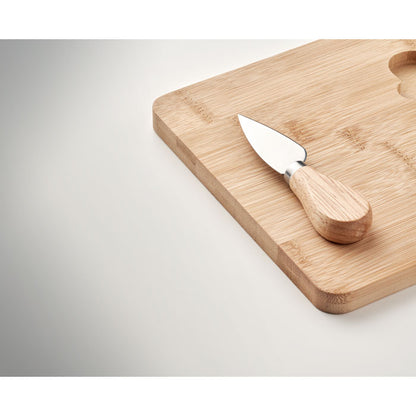 DARFIELD - Cheese board set in bamboo