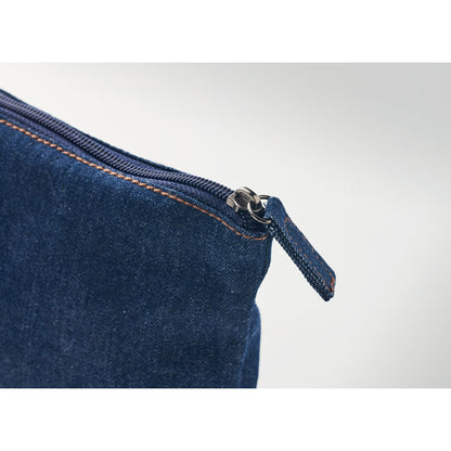 STYLE POUCH - Recycled denim cosmetic pouch