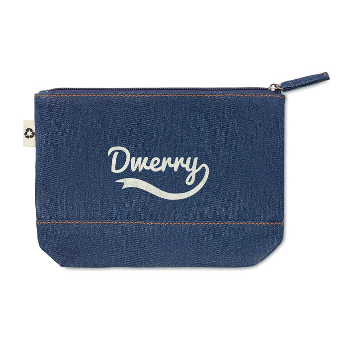 STYLE POUCH - Recycled denim cosmetic pouch