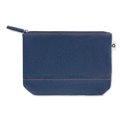 STYLE POUCH - Recycled denim cosmetic pouch