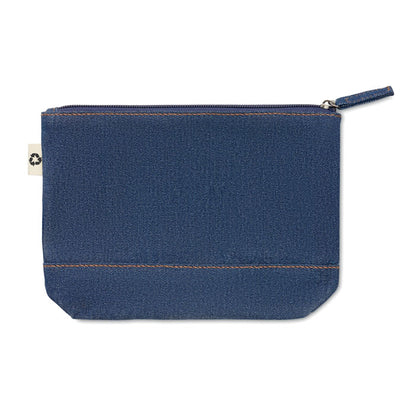 STYLE POUCH - Recycled denim cosmetic pouch