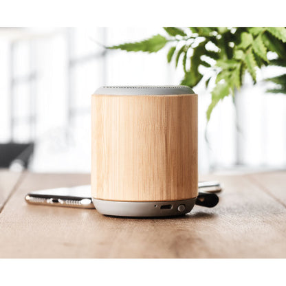 RUGLI - 5.3 wireless bamboo speaker