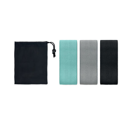 BANDA - Set of 3 fitness bands in pouch