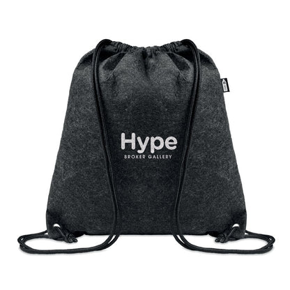 INDICO - RPET felt drawstring bag