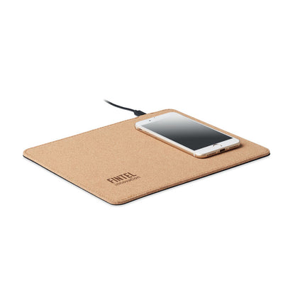 WIRELESS MATTY - Cork mouse mat charger 15W