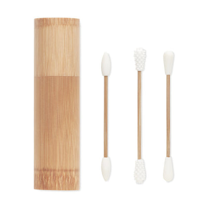 FENTON - 6 reusable swabs in bamboo box