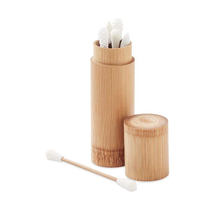 FENTON - 6 reusable swabs in bamboo box