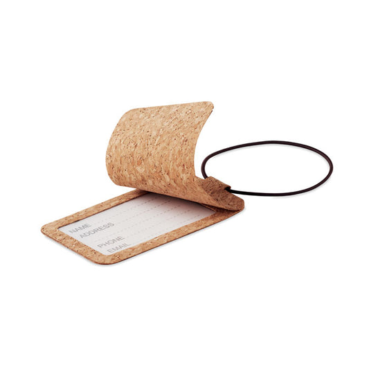 OVALIS - Cork luggage tag