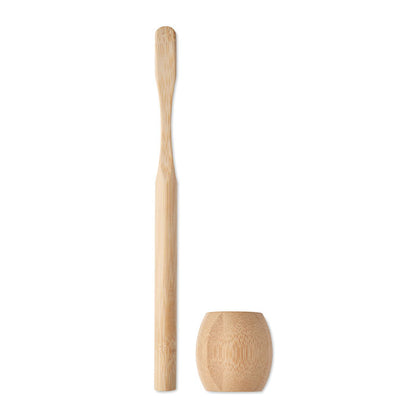 KUILA - Bamboo tooth brush with stand